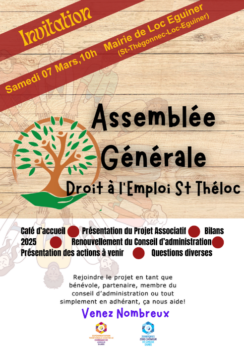 Assemblée Générale le 7 mars 2026 à 10:00 à Loc